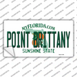 Florida Point Brittany Novelty Sticker Decal Small