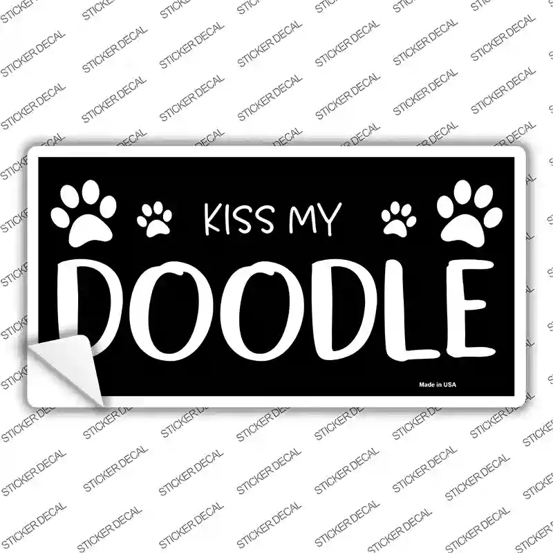 Kiss My Novelty Sticker Decal