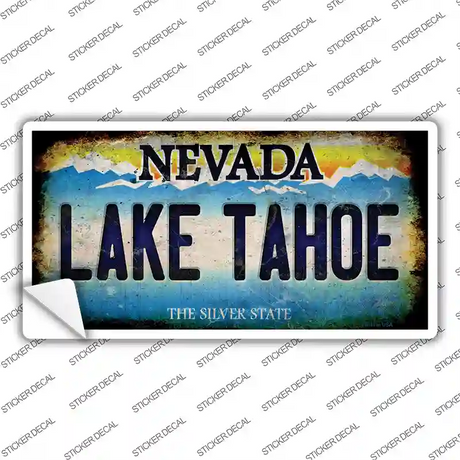 Nevada Lake Tahoe Novelty Sticker Decal Small