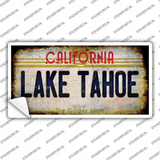 California Lake Tahoe Novelty Sticker Decal Small