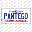 Pantego North Carolina State Novelty Sticker Decal Small