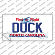 Duck North Carolina State Novelty Sticker Decal Small