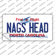 Nags Head North Carolina State Novelty Sticker Decal Small