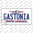 Gastonia North Carolina State Novelty Sticker Decal Small