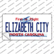 Elizabeth City North Carolina State Novelty Sticker Decal Small