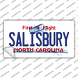 Salisbury North Carolina State Novelty Sticker Decal Small