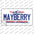 Mayberry North Carolina State Novelty Sticker Decal Small