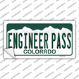 Engineer Pass Colorado Novelty Sticker Decal Small