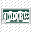 Cinnamon Pass Colorado Novelty Sticker Decal Small