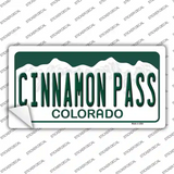 Cinnamon Pass Colorado Novelty Sticker Decal Small