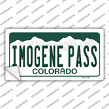 Imogene Pass Colorado Novelty Sticker Decal Small