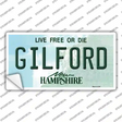 Gilford New Hampshire Novelty Sticker Decal Small