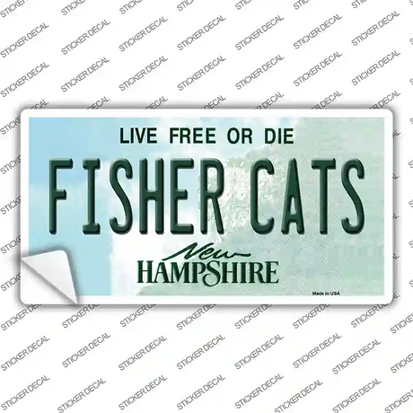 Fisher Cats New Hampshire Novelty Sticker Decal Small