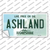 Ashland New Hampshire Novelty Sticker Decal Small