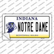 Notre Dame Indiana Novelty Sticker Decal Small