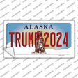 Trump 2024 Alaska Novelty Sticker Decal Small