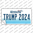 Trump 2024 Kentucky Novelty Sticker Decal Small