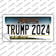 Trump 2024 Montana Novelty Sticker Decal Small