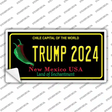 Trump 2024 New Mexico Novelty Sticker Decal Small