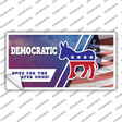 Democratic Vote for Greater Good Novelty Sticker Decal Small