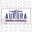 North Carolina Aurora Novelty Sticker Decal Small