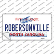 North Carolina Robersonville Novelty Sticker Decal Small