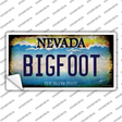 Bigfoot Nevada Novelty Sticker Decal Small