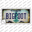 Bigfoot Oregon Novelty Sticker Decal Small