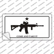 Come and Take It Novelty Sticker Decal Small