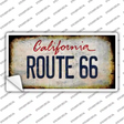 Route 66 California Novelty Sticker Decal Small