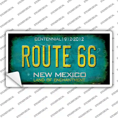 Route 66 New Mexico Novelty Sticker Decal Small