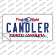 Candler North Carolina Novelty Sticker Decal Small