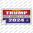 Re-Elect Trump 2024 Novelty Sticker Decal Small