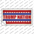 Trump Nation Novelty Sticker Decal Small