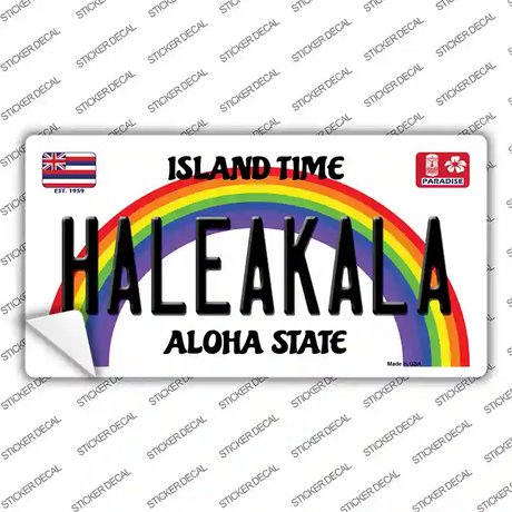 Haleakala Hawaii Novelty Sticker Decal Small