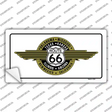 Route 66 Shield Emblem Novelty Sticker Decal
