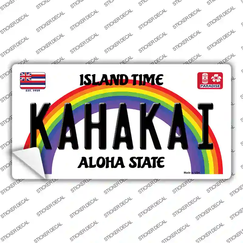 Kahakai Hawaii Novelty Sticker Decal Small