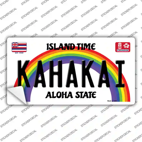 Kahakai Hawaii Novelty Sticker Decal Small