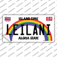 Leilani Hawaii Novelty Sticker Decal Small