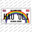 Hau Oli Hawaii Novelty Sticker Decal Small