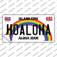 Hoaloha Hawaii Novelty Sticker Decal Small