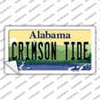 Crimson Tide Novelty Sticker Decal Small