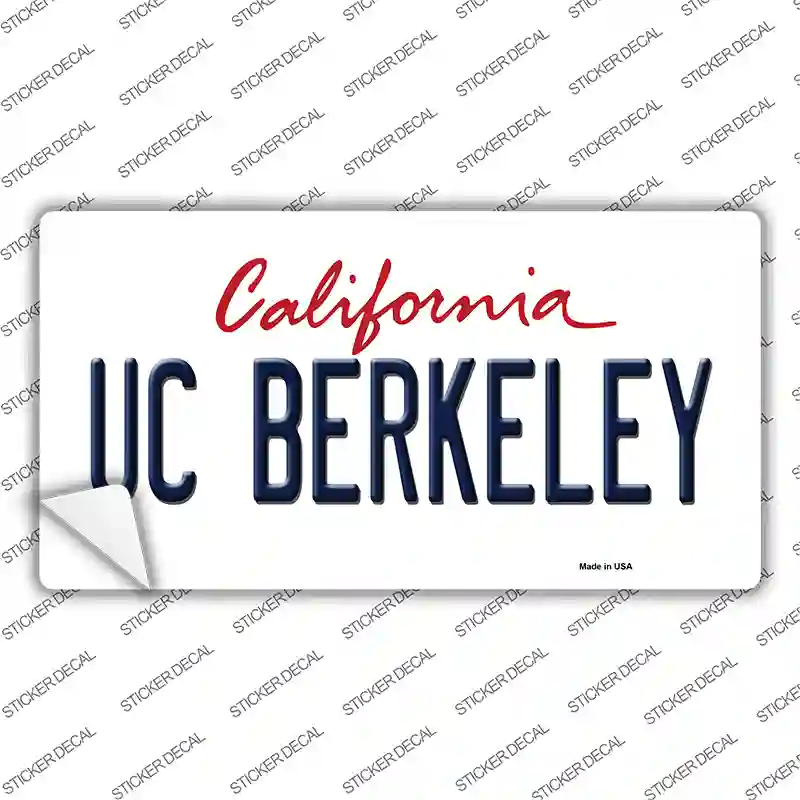 UC Berkeley Novelty Sticker Decal Small