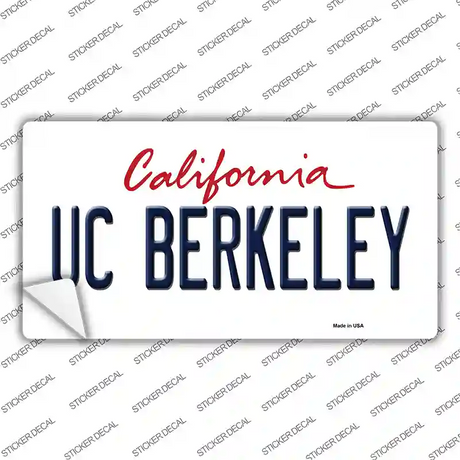 UC Berkeley Novelty Sticker Decal Small