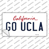 Go UCLA Novelty Sticker Decal Small