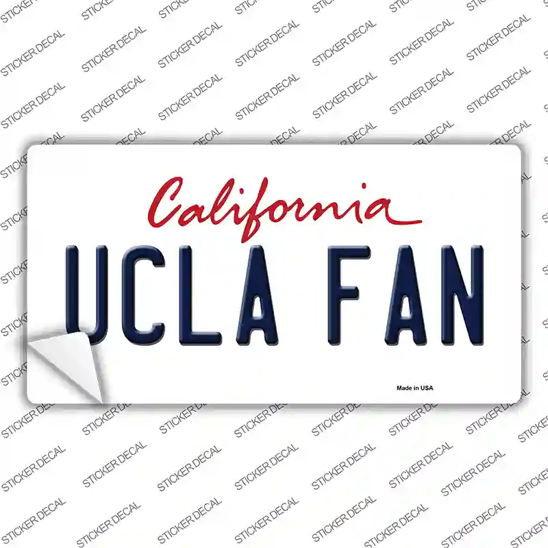 UCLA Fan Novelty Sticker Decal Small