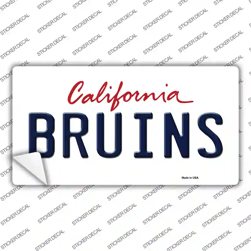 Bruins Novelty Sticker Decal