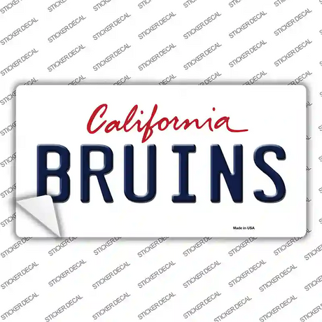 Bruins Novelty Sticker Decal Small