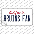 Bruins Fan Novelty Sticker Decal Small