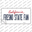 Fresno State Fan Novelty Sticker Decal Small